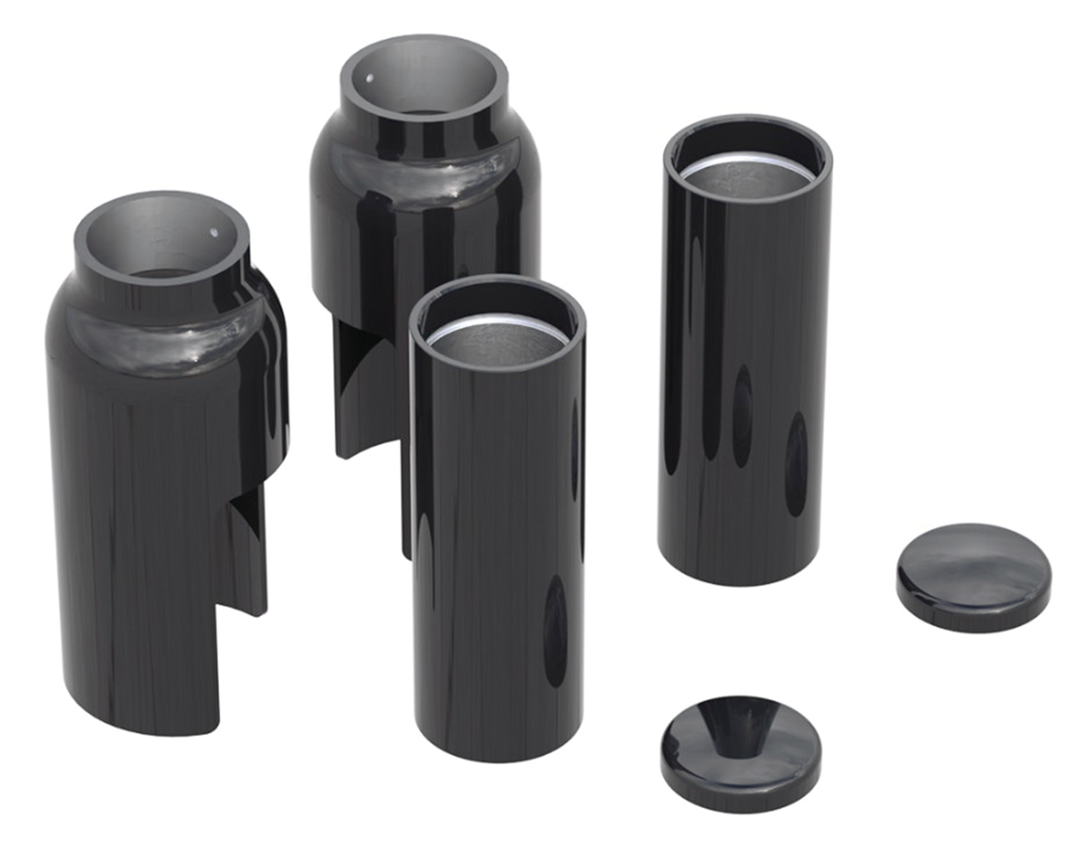 Fork Cover Kit 6PC Black FXSB13-17