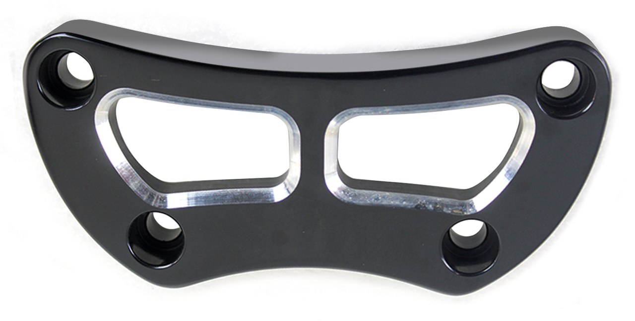 Top Riser Clamp Cut-Out 1" Blk HD73-Up