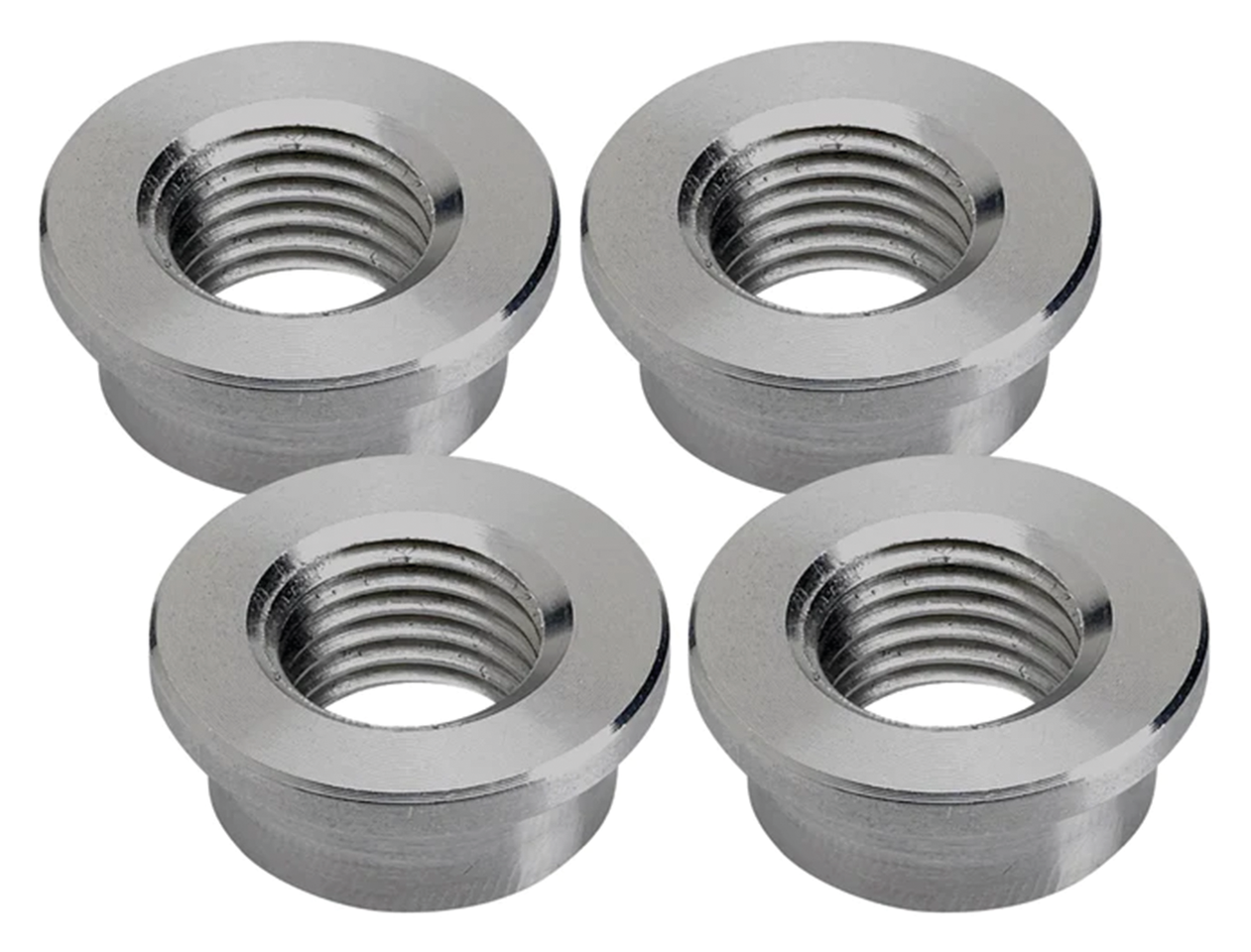 Weld-In Steel Petcock Bung 1/4" NPT 4Pck