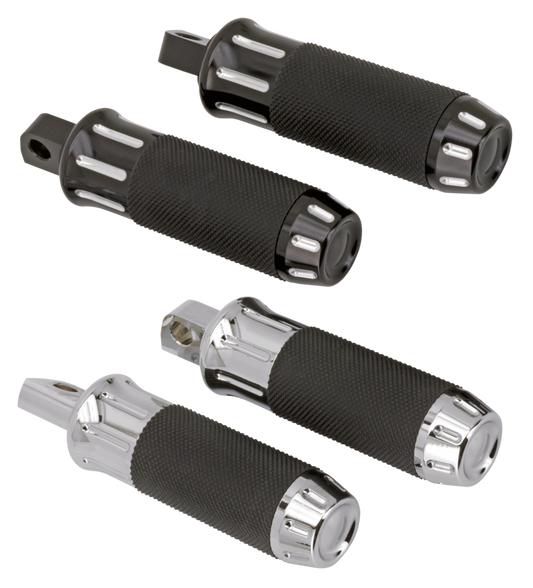 GZP Black/cut Cobra foot peg set