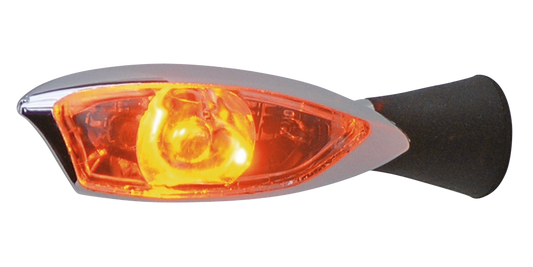 GZP Chrome E-appr LED turn signals, pair