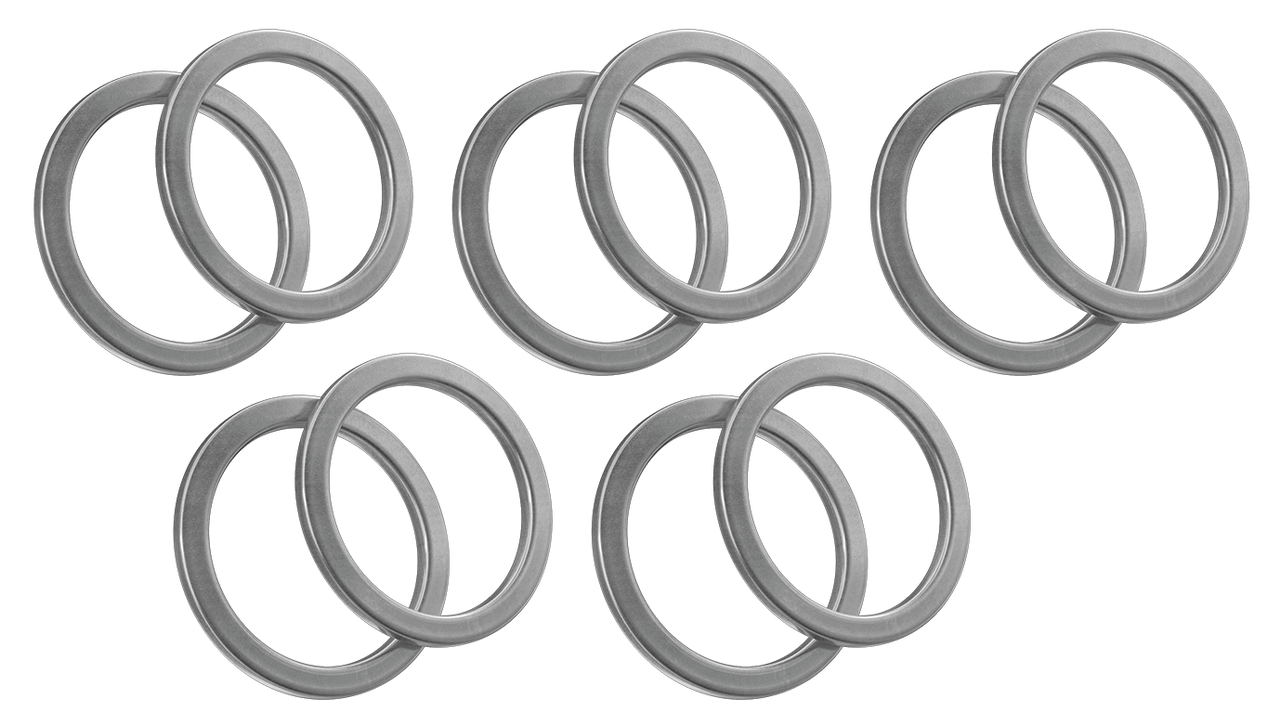 10pck Banjo bolt seal washer 11mm alum