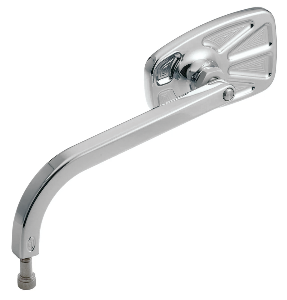JM Mirror No. 8 Solid Long LH Chrome