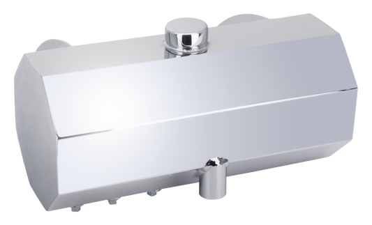 GZP Octagonal chromed oil tank center fi