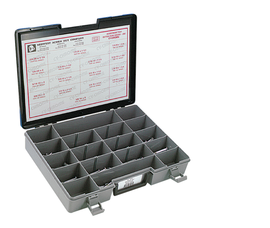 Assortm. Tray Larger button head screws
