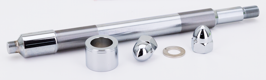 GZP Chrome front axle kit FXSTD07
