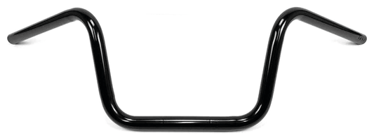 1" Handlebars Ape Hanger 9"BLK no dimple