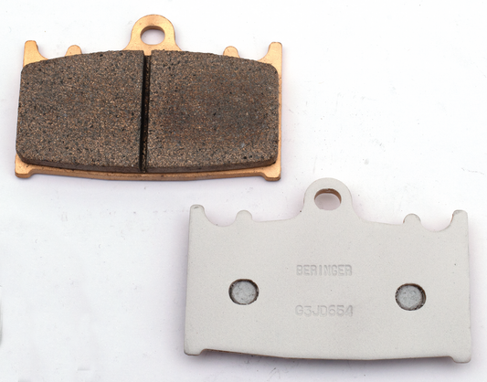 Pads Beringer 4-pot calipers, sintered