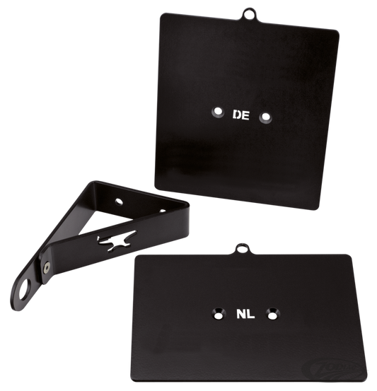 Blk Licence plate Austria