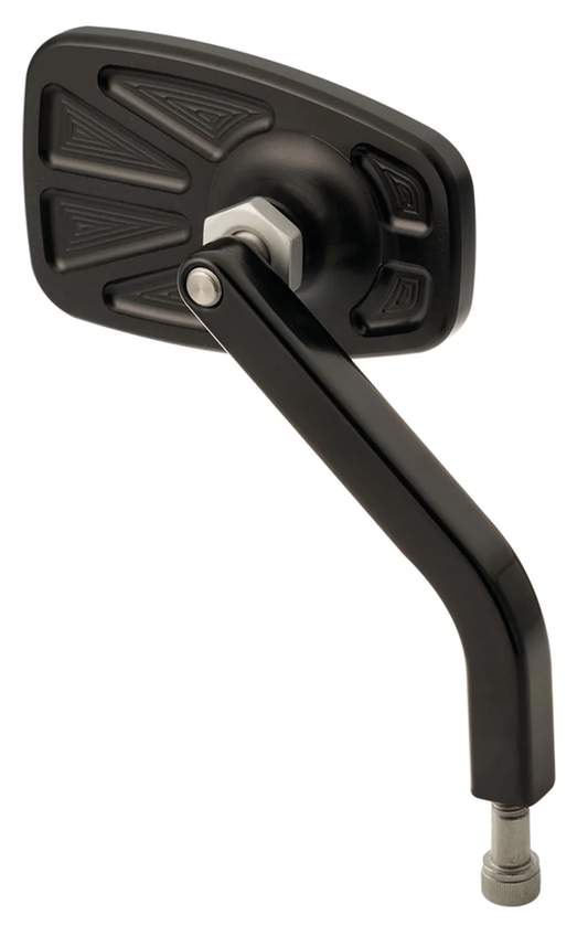 JM Mirror No. 8 Solid Short RH Black