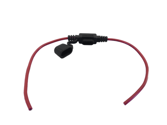 GZP Inline fuseholder with 6" red wires