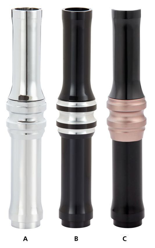 10-GAUGE PUSHROD COVERS TC99-17 CHROME