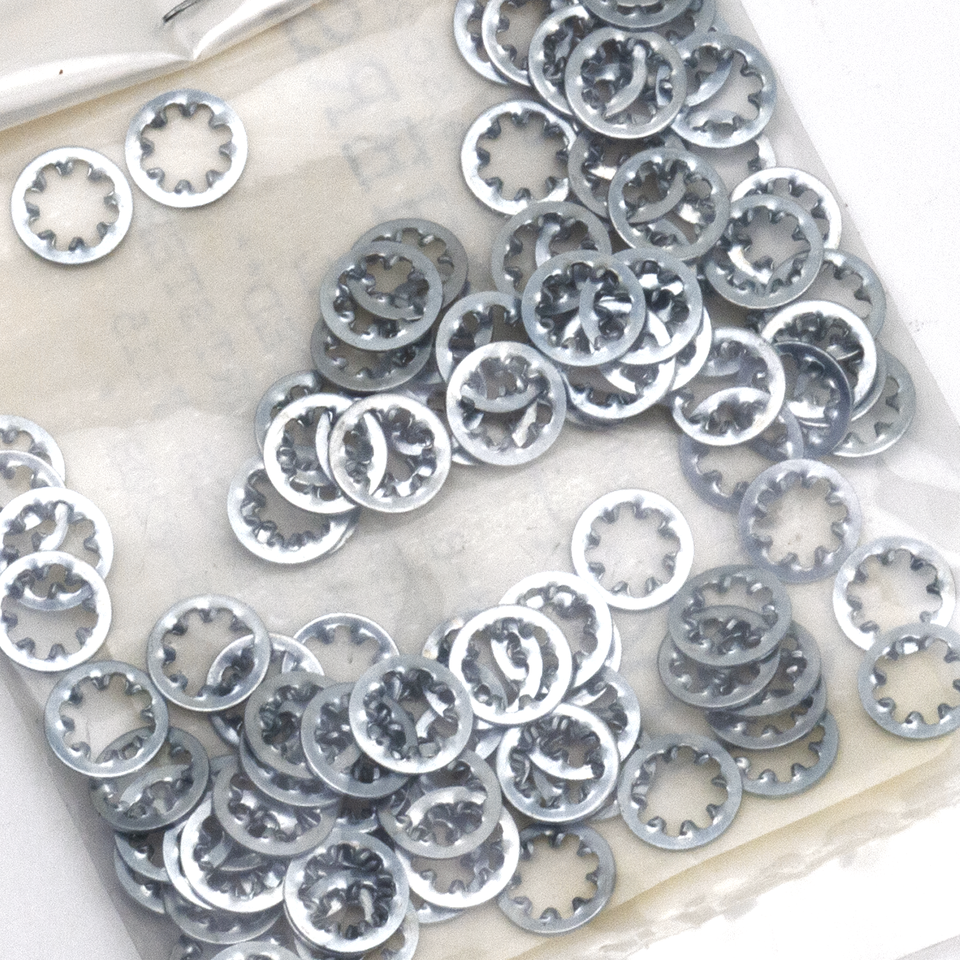 100pck Lockwasher #8 internal