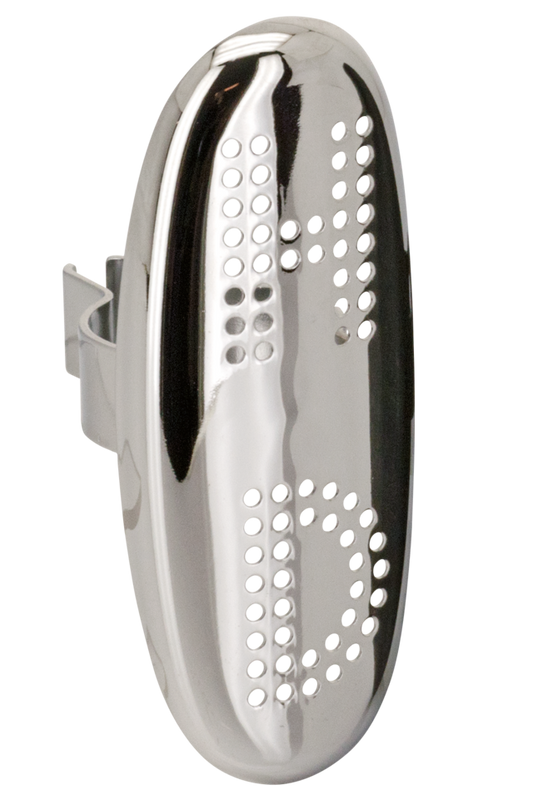 H-D Boot guard, heatshield chrome