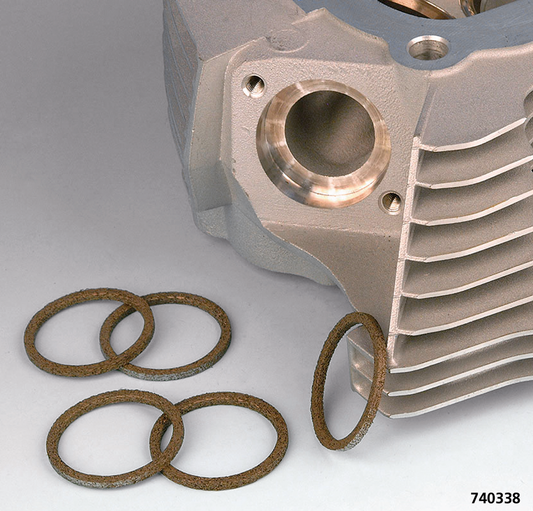 10pck exhaust gskt 84-17 compressed wire