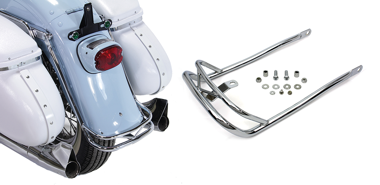 Rear Fender Trim Rail Chrome FLST00-17