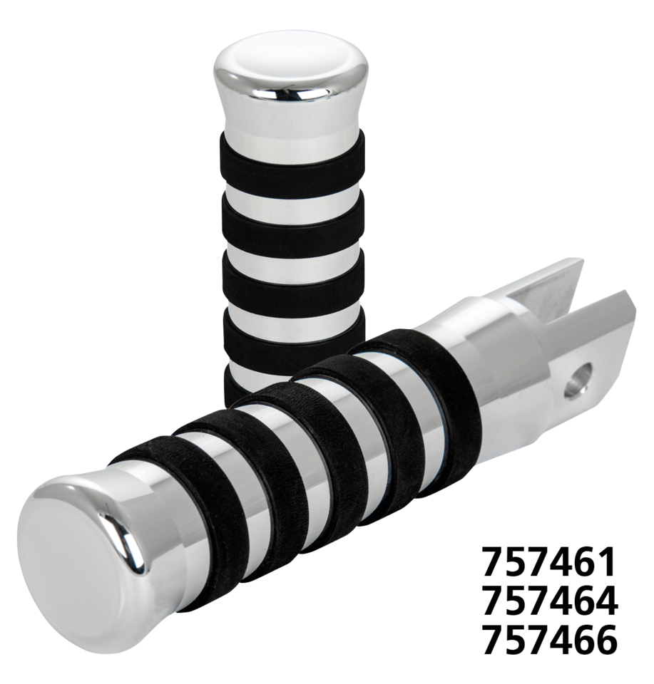 FWD ctrl O-ring pegs +2" polish ST18-up