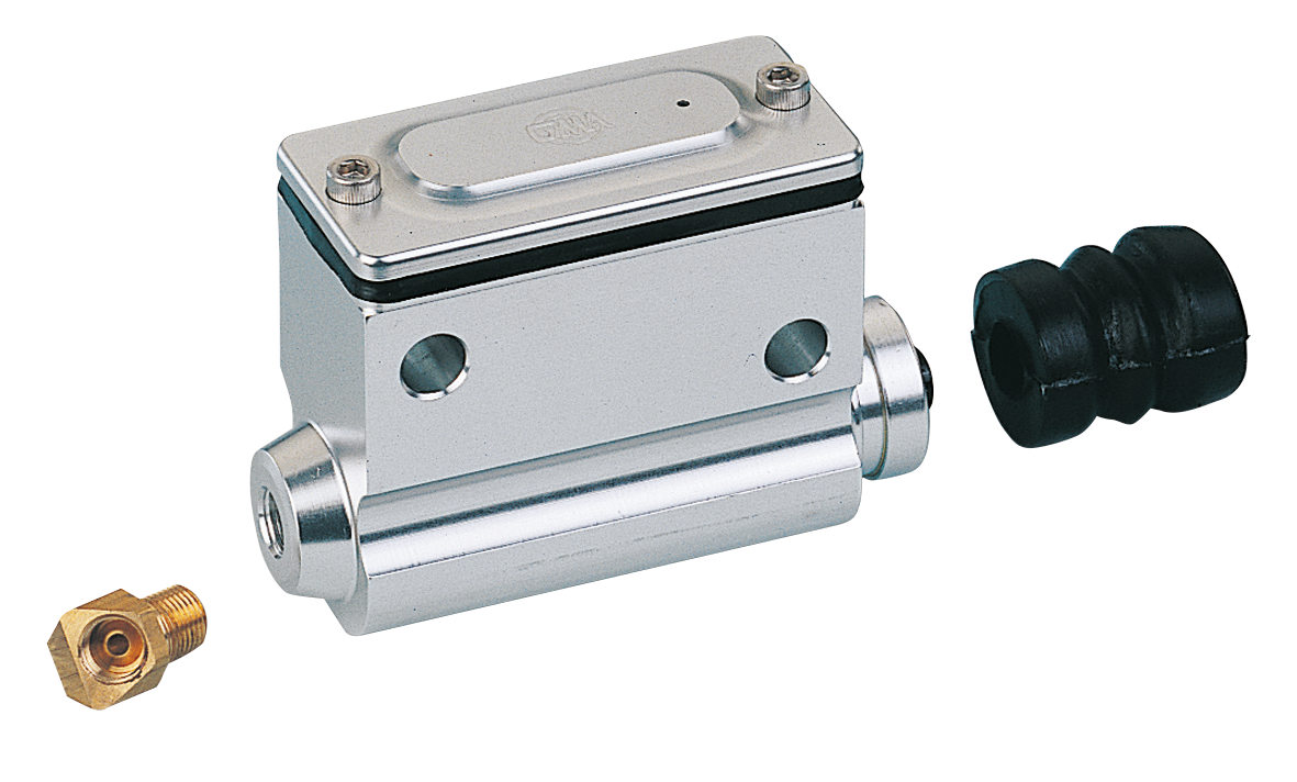 GMA rear brake cylinder polished, Wagner