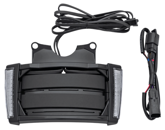 Black License Frame Smoke Lens FLH/T14-U