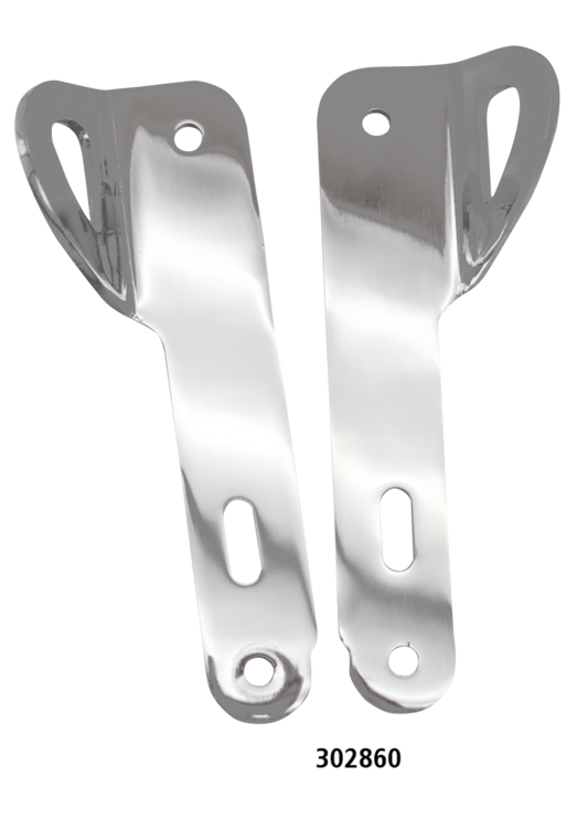 GZP chr tie-down bracket kit FLH/T14-UP