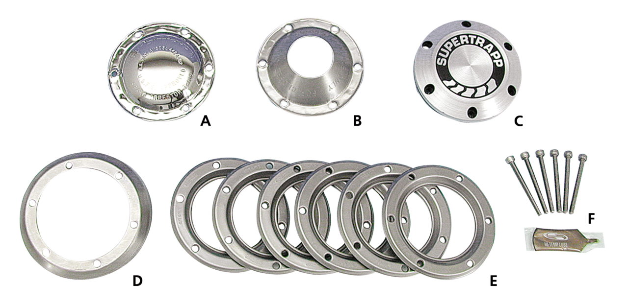 Supertrapp standard end cap