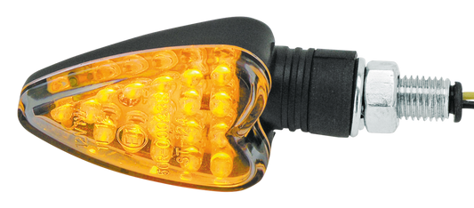 GZP Black heart LED turn signal E-approv
