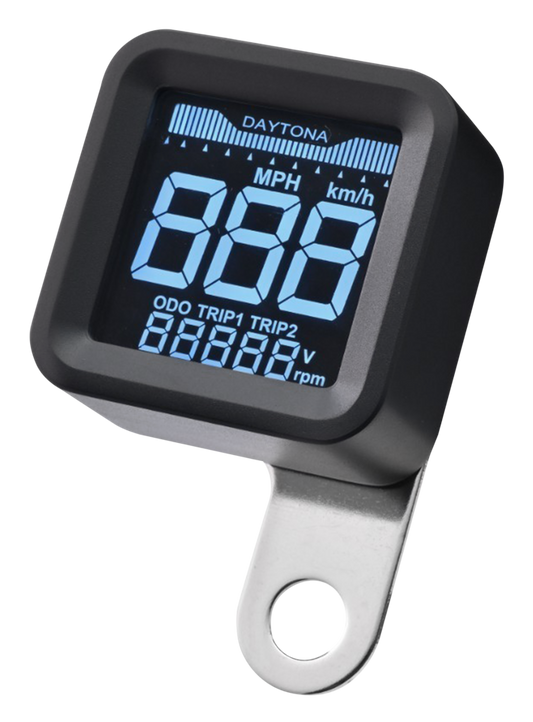 Digital Speedo/Tachometer LCD KMH/MPH