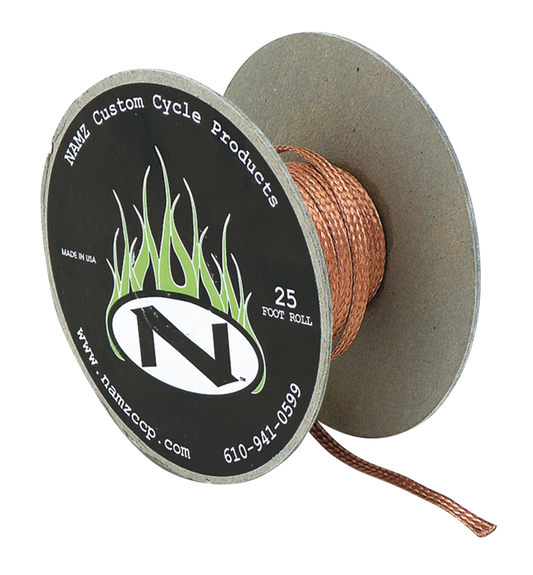 25ft Copper Braiding