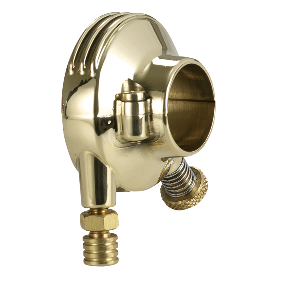 Throttle housing polish brass