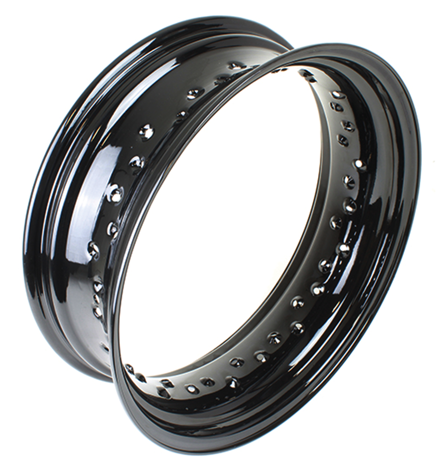 Black 5.00x16 rim FLH/T09-UP