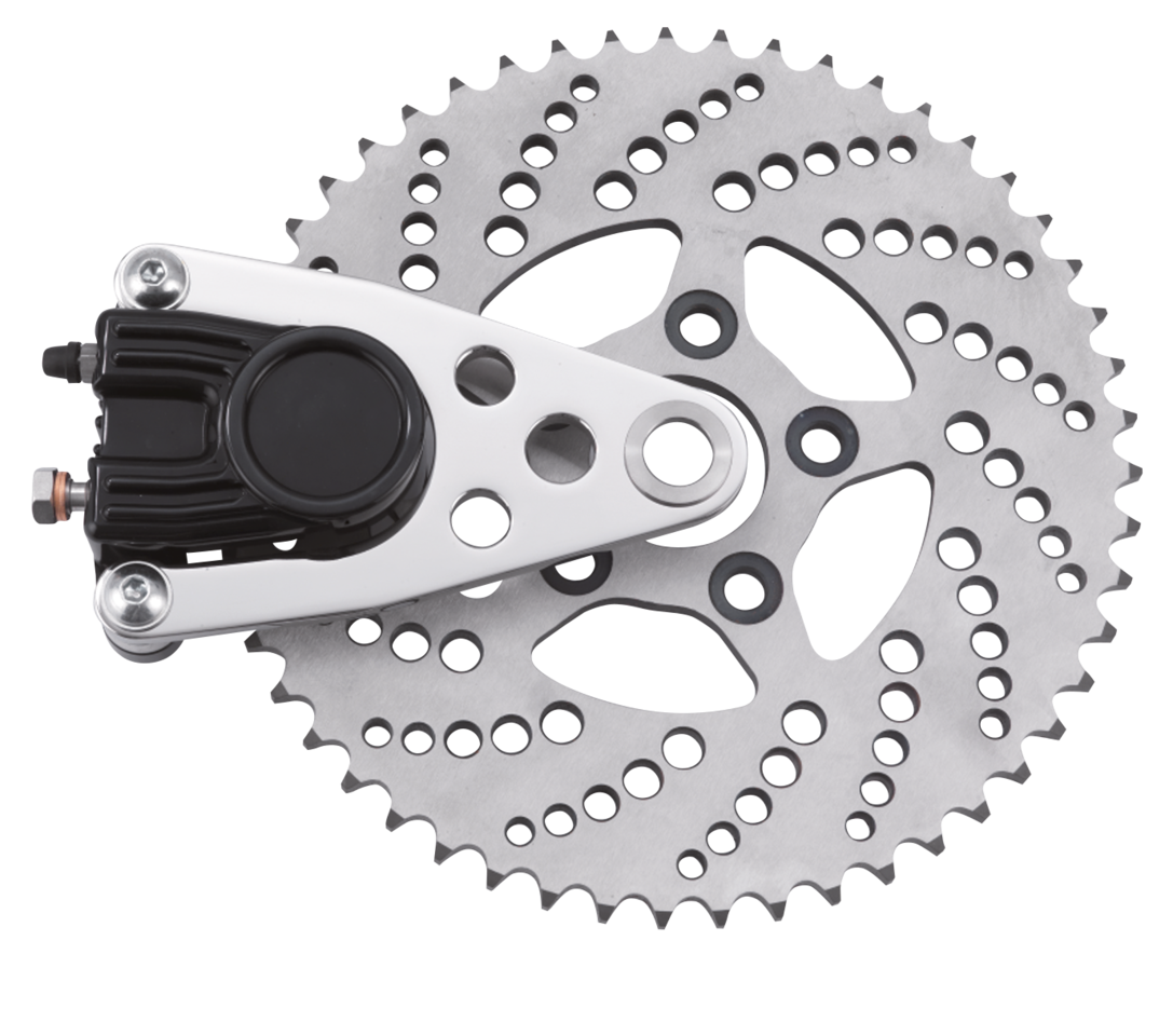 K-Tech Chopper sprocket brake kit black