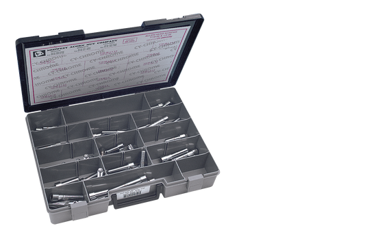 Ass.Tray Chrome Allen head 7/16 & 1/2 NF