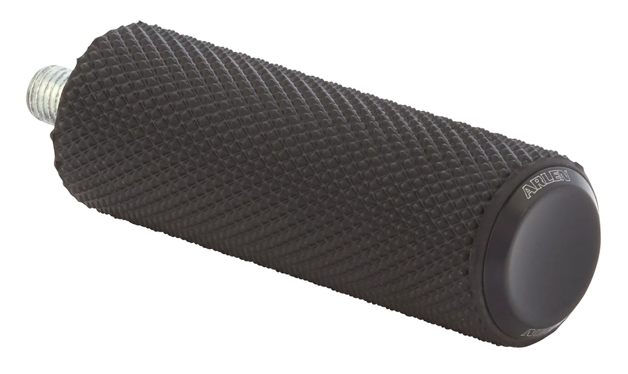 KNURLED RUBBER BRK/SHFT PEG, BLK