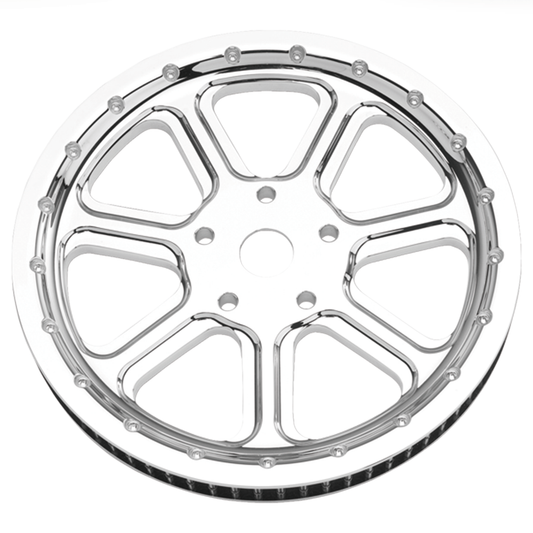 PM Pulley 66Tx1" Diesel Chrome