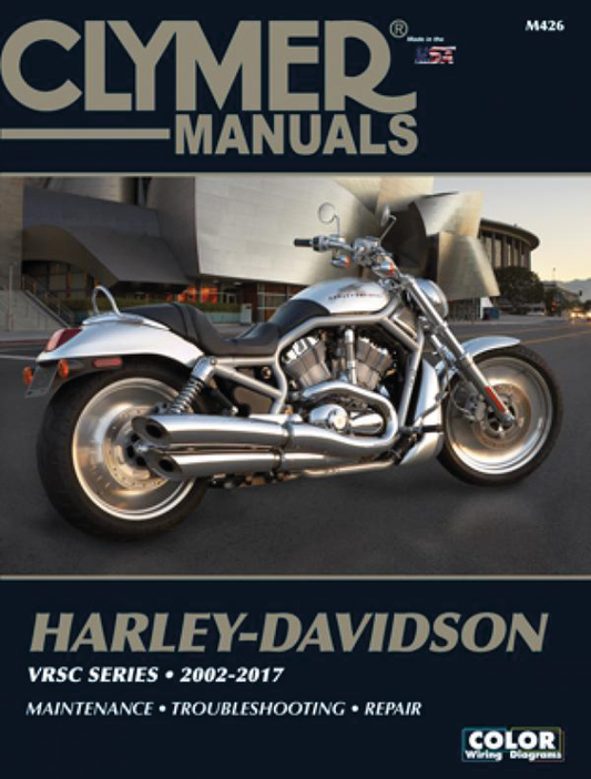 Clymer service manual VRSC02-14
