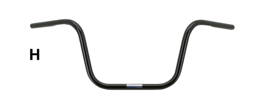 Black Apehanger "Low" H=270mm '82-up