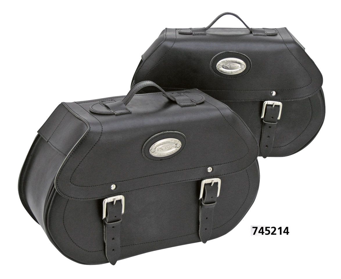 K-Drive saddlebagkit F*ST06-17 Leather