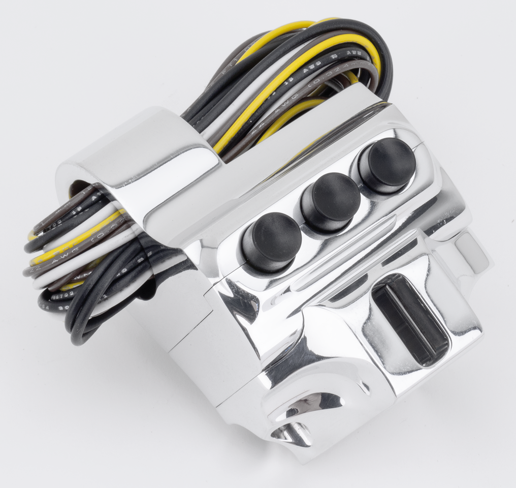 PM Polished 4 button housing Hydr.clutch