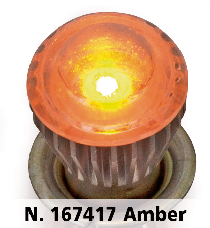 GZP DUAL RSL-1 LED BULB AMBER BAY15D