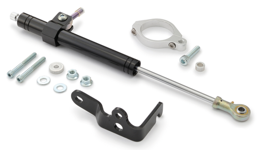 Steering Damper Kit Black XL16-22 49mm