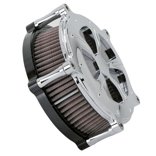 GZP Chrome Panorama Aircleaner w/clear w