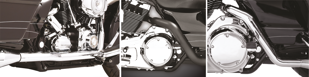 TRUE DUAL HDRS W/SHIELDS CHR FLH/T95-08