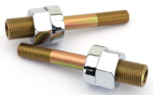 Burly Adj shck mount studs FXST00-up chr